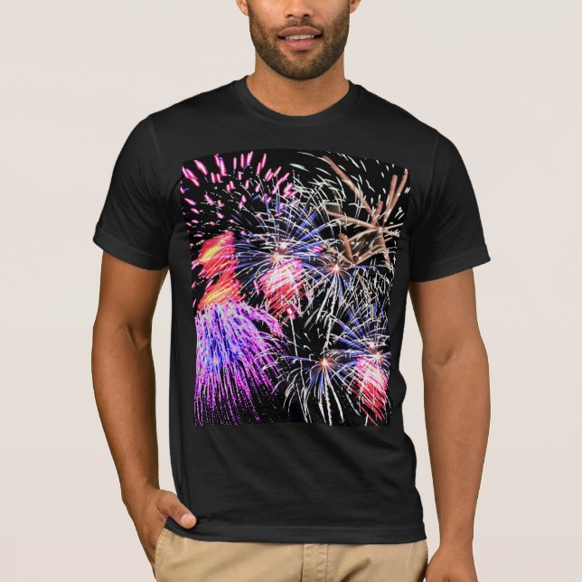 Fireworks Display T-Shirt (Front)