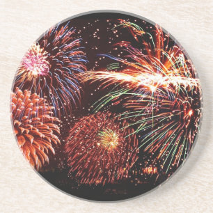 Fireworks Drink Coaster