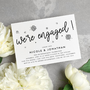 Fireworks Engagement Party Invitation