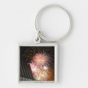 Fireworks explode keychain