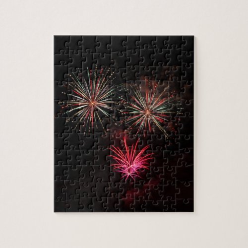Fireworks Explosion Jigsaw Puzzle