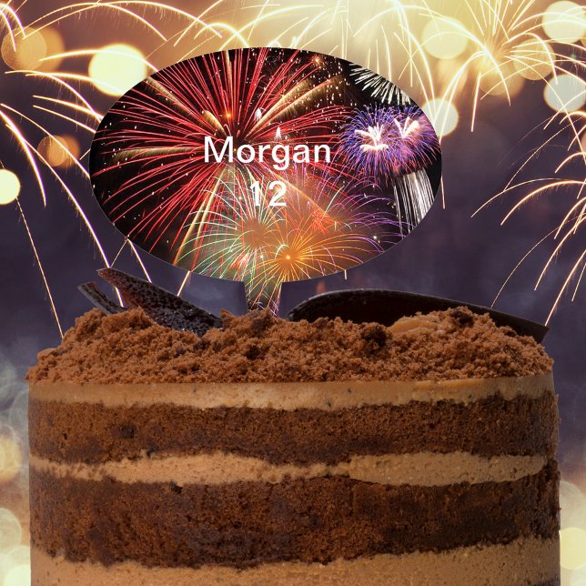 Fireworks Finale Cake Topper (Fireworks Finale Cake Topper)