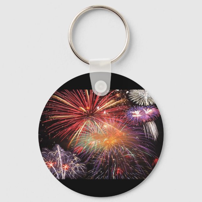 Fireworks Finale Keychain (Front)