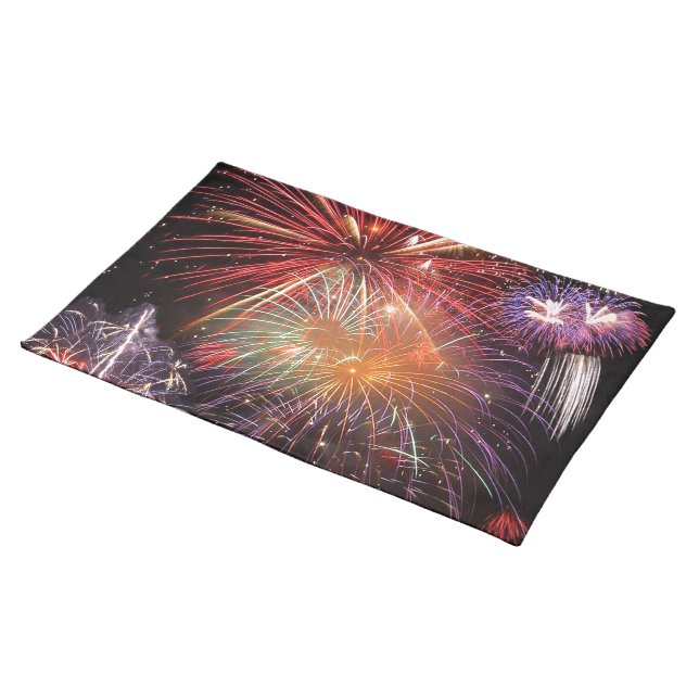 Fireworks Finale Placemat (On Table)