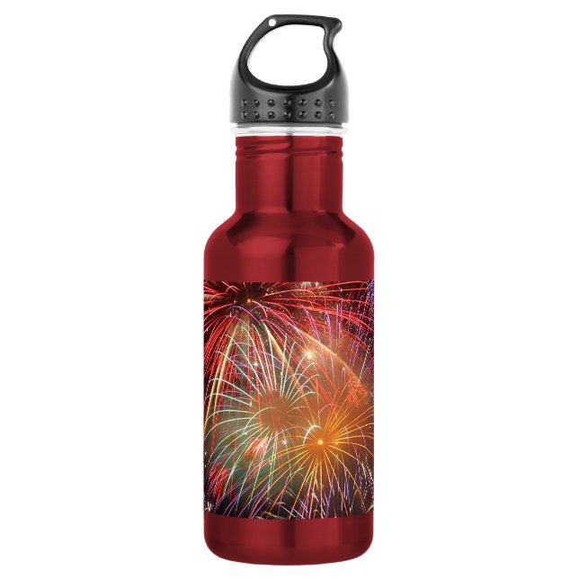 Fireworks Finale Water Bottle (Front)