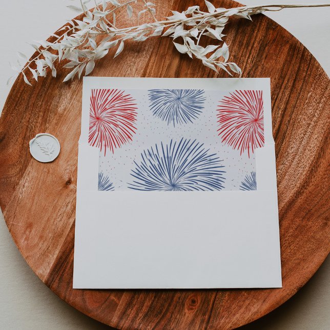  Fireworks & Forever A7 Wedding Envelope Liners (Creator Uploaded)