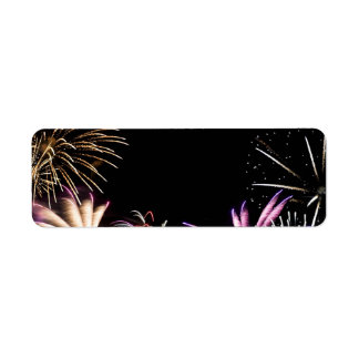 Fireworks Grand Finale Label