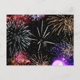 Fireworks Grande Finale Postcard