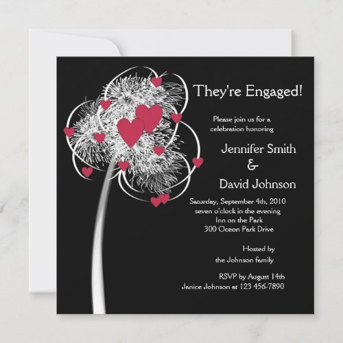 Fireworks &amp; Hearts Tree Engagement Announcement