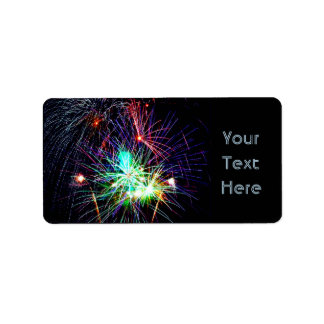 Fireworks Identification Labels