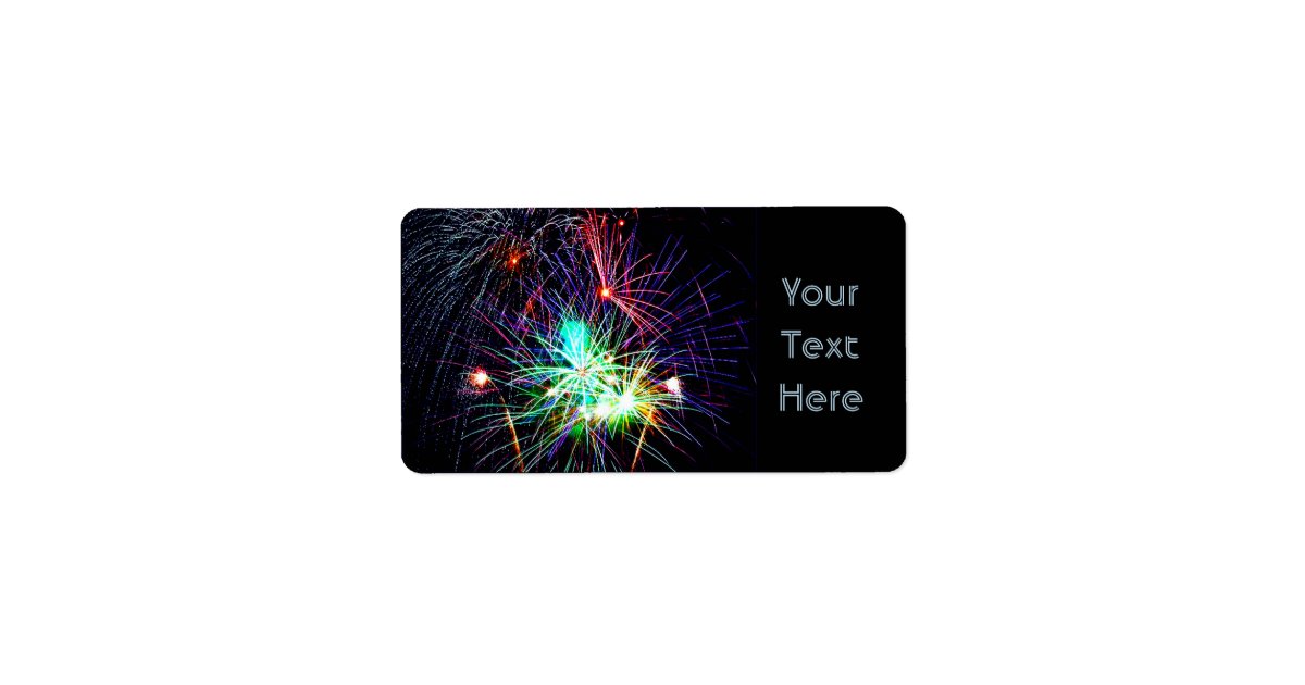 Fireworks Identification Labels | Zazzle
