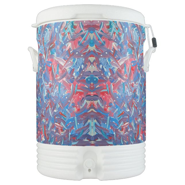 Fireworks Igloo Cooler (Front)