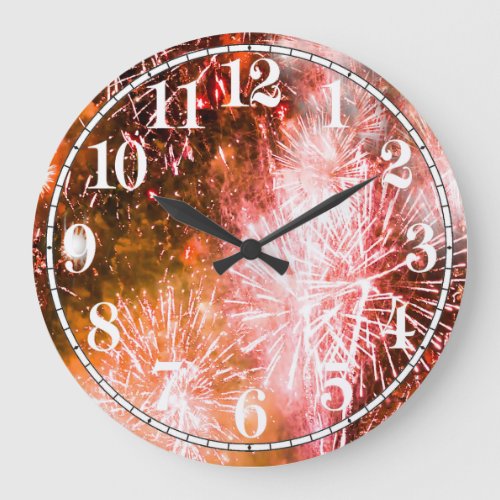 Fireworks image for Acrylic Wall Clock