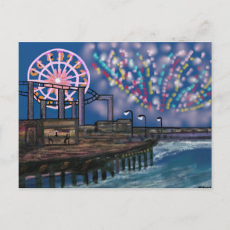 Fireworks in the Sky Postcard