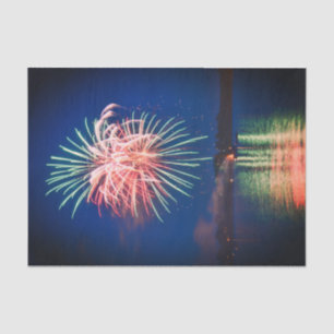 Fireworks Independence Day Colorful 4th Of July Tissue Paper