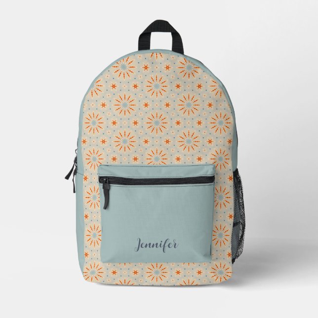 Fireworks Inspired Pattern - Backpack (Front)