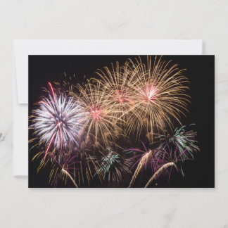 Fireworks Invitation / Flat Card