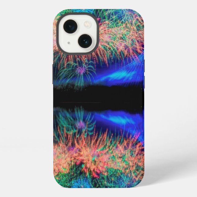 Fireworks Iphone Case (Back)