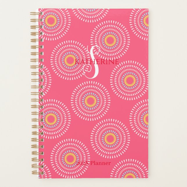 Fireworks Japanese Cherry Planner (Front)