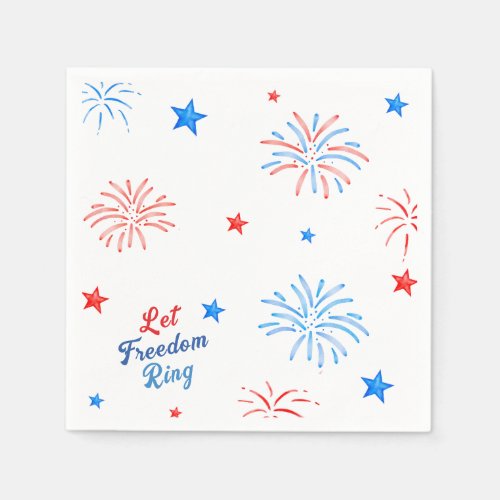 Fireworks July 4th Independence Day Patriotic