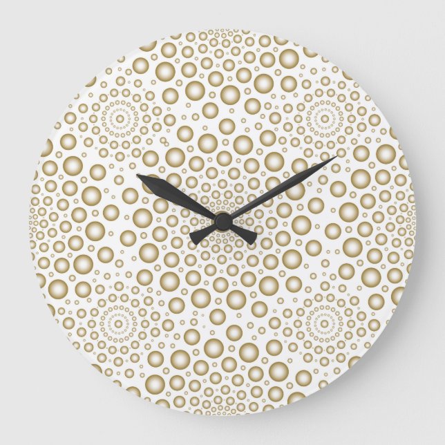 Fireworks Large Clock (Front)