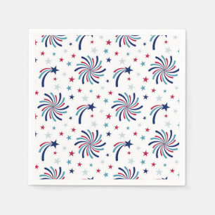 Fireworks Large Paper Napkins
