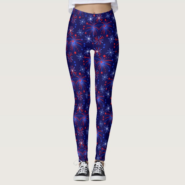 Fireworks Leggings (Front)