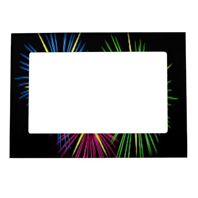 FIREWORKS MAGNETIC PICTURE FRAME (Front)