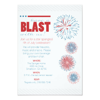 July 4 Invitations 6