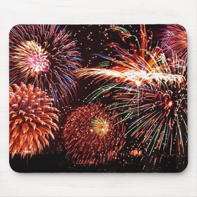 Fireworks Mouse Pad (Front)