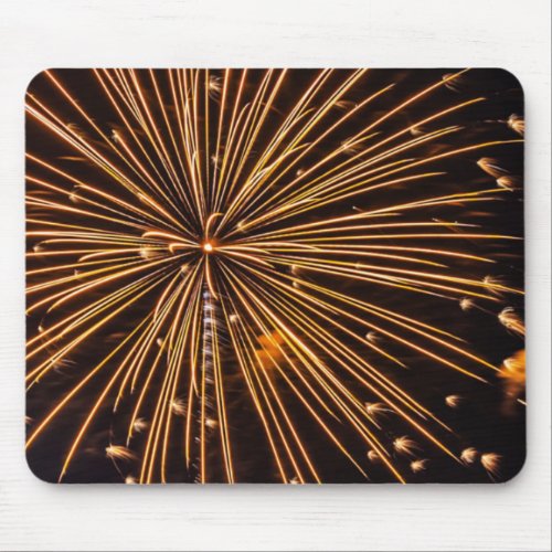 FIREWORKS MOUSE PAD