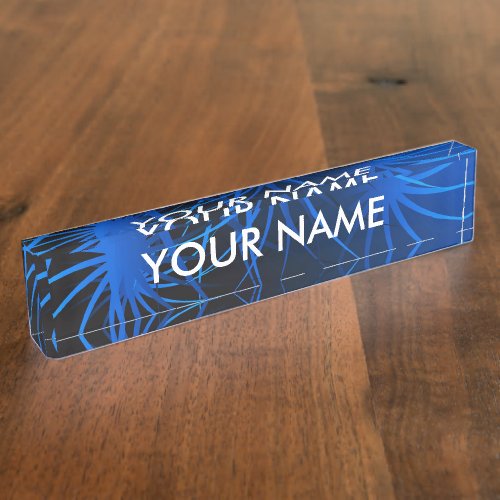 Fireworks Name Plate