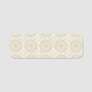 Fireworks Name Tag