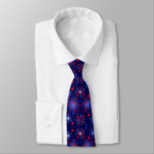Fireworks Neck Tie