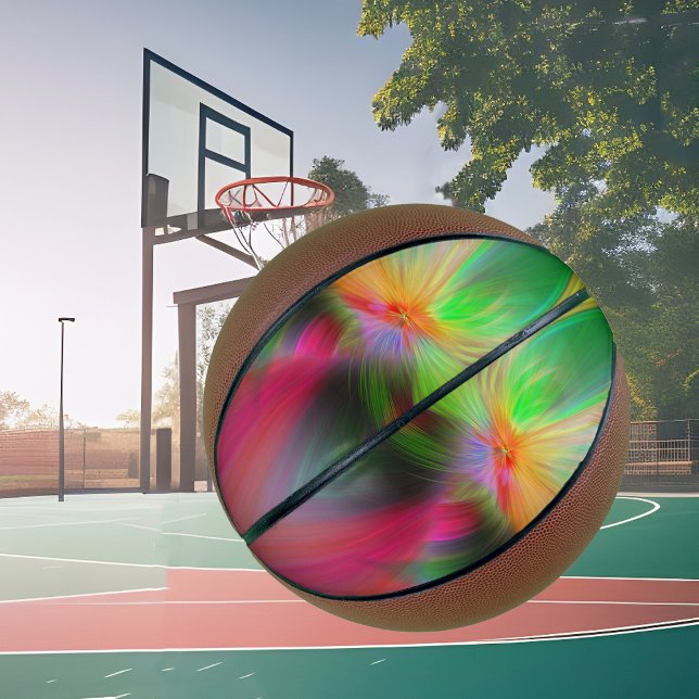 Fireworks of colors - fractal art basketball (Creator Uploaded)