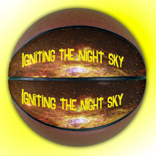 Fireworks of Star Formation Yellow Basketball