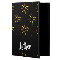 Fireworks on black powis iPad air 2 case