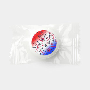 Fireworks on Red White Blue Life Saver® Mints