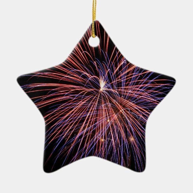 Fireworks Ornament (Front)