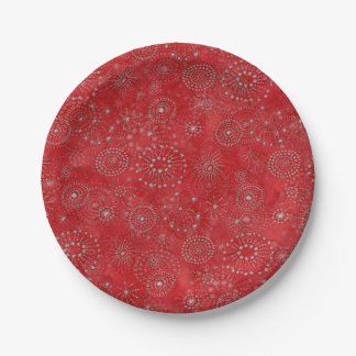 Fireworks Paper Plates