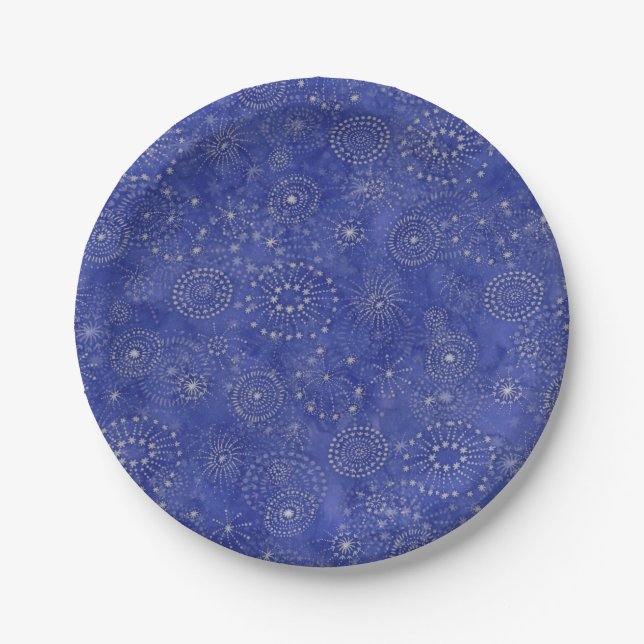 Fireworks Paper Plates (Front)
