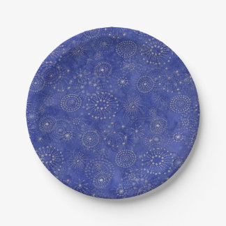 Fireworks Paper Plates