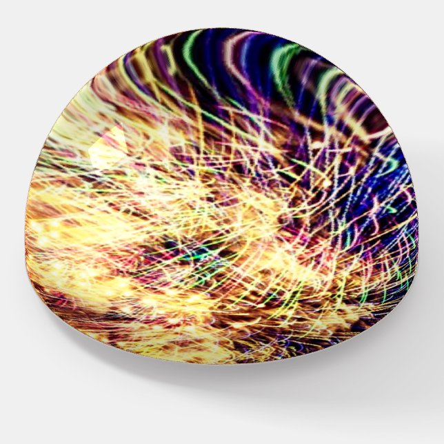 Fireworks Paperweight (Angled)