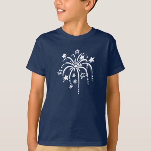 Fireworks Patriotic 4th of July Shirts