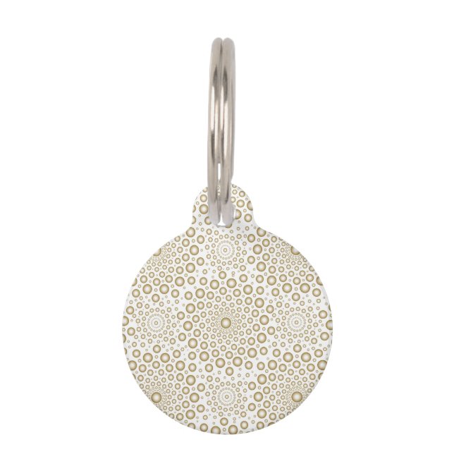 Fireworks Pet ID Tag (Front)