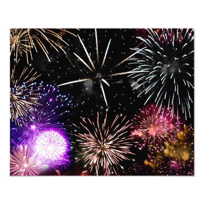 Fireworks Photo Print