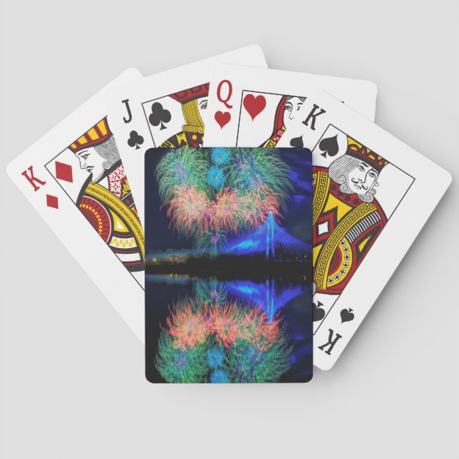Fireworks Poker Cards (Back)