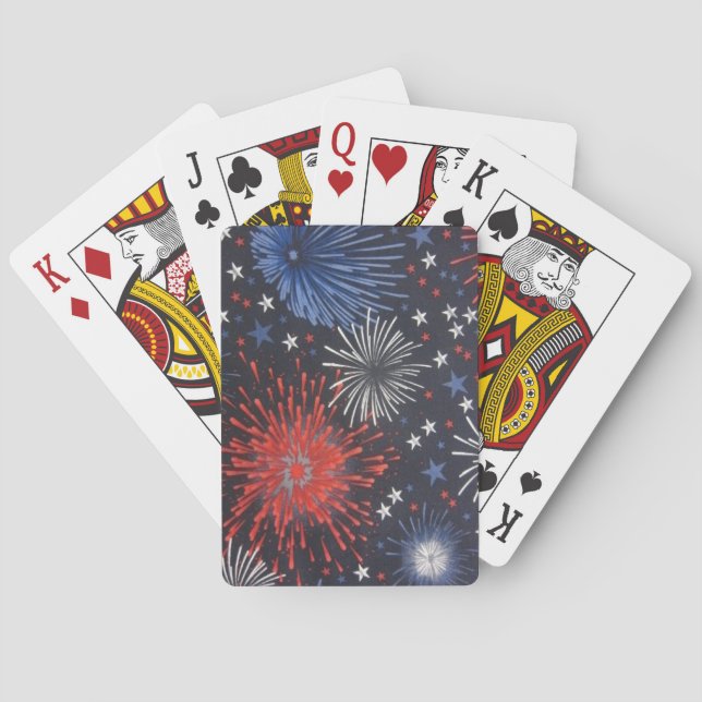 Fireworks Poker Cards (Back)
