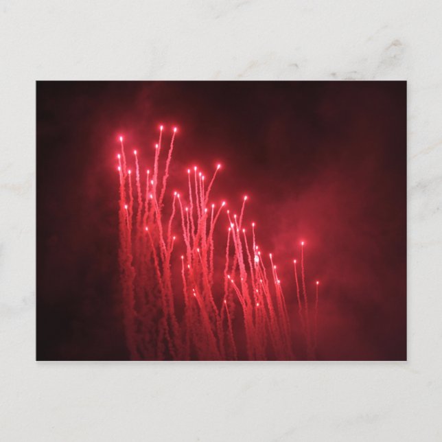 Fireworks Post Card (Front)