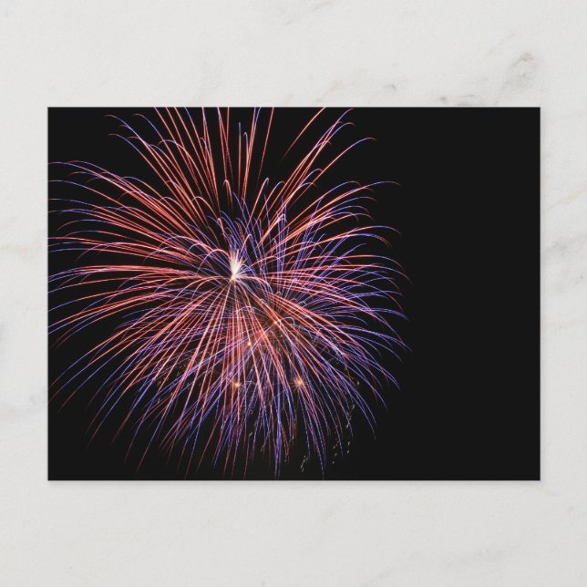 Fireworks Postcard (Front)